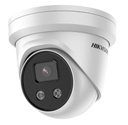[DS-2CD3326G2-ISU/SL(2.8mm)(C)] IP Dome Camera 2MP 2.8mm Strobe Light Audible Warning AcuSense WDR120 IR40 IP67 I/O Audio-Alarm Hikvision