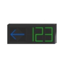 [DS-TVL121-3-5D] Pantalla LED informativa Estacionamiento Interior 7 colores Fila única 1 dirección 3 dígitos Hikvision