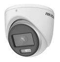 [DS-2CE70DF0T-MF(2.8mm)] Cámara Domo 4en1 2MP 2.8mm Colorvu 24/7 White Light 20m IP67 Hikvision