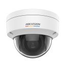 [DS-2CD1147G0(2.8mm)(C)] IP Dome 4MP H265+ IP67 IK10 2.8mm WDR120 IR30m ColorVu 24/7 Hikvision
