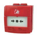 [DMN700E-IS] Pulsador manual de alarma intrínsecamente seguro para exteriores. Rojo. Aritech