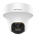 [DS-2CE70DF3T-PTS(2.8mm)] Cámara Domo PT fija con audio para interiores ColorVu 2 MP 2.8mm Hikvision