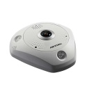 [DS-2CD6365G0-IS(1.27mm)(B)] Fisheye 360º IP Camera 6MP 1.27mm DeepinView IR15 Hikvision
