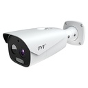 [TD-5433E1-VT(12/PE)] Thermal Bullet Camera IP 5MP 13mm 12mm Audio Speaker Alarm MicroSD WDR120 IR70 TVT