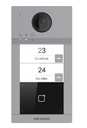 [DS-KV8213-WME1(C)] Video Intercom Villa Door Station camera 2MP 2 buttons (2 apartments) LED labels MF card Surface IK08 Hikvision