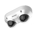 [DS-2CD6D42G0-IS(2.8mm)] Dual-Directional Panovu Chamber 4MP 2.8mm IP67 IK10 IR10 WDR120 2xmic I/O Audio Hikvision Audio