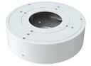 [YXH0106] Caja de conexión para cámaras Aluminio Blanca IP65 techo y pared 132x38.8mm TVT