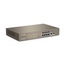 [G5310P-8-150W] Smart Switch 9 Gigabit + 1 SFP ports 8PoE Managed L3 IP-COM