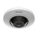 [DS-2CD3956G2-ISU(1.05mm)] Cámara Fisheye IP 5MP 1.05mm Acusense 180º DarkFighter Captura Facial Perímetro E/S Audio Alarma IR8 MIC