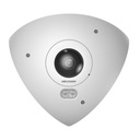 [DS-2CD6W65G1-IVS(1.16mm)] Cámara Fisheye IP 6MP 1.16 mm Mapa Calor Conteo Audio Alarma