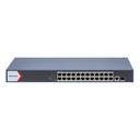 [DS-3E1526P-EI/M] Switch PoE inteligente Gigabit 24 puertos