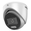 [DS-2CE70DF0T-LMFS(2.8mm)] Cámara Turret 2MP 4en1 Smart Hybrid Light ColorVu 24/7