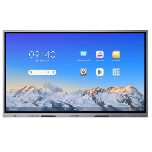 [DS-D5C86RB/A(EDLA)] Pantalla interactiva UHD 4K 86" 3840×2160 Certificado EDLA. RAM 8GB, 128GB. Altavoces 2x20W. Bluetooth.