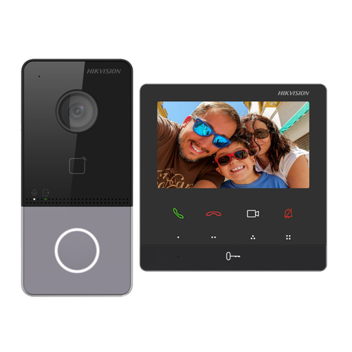 [DS-KIS606-P] Kit Video Portero IP/WiFi 2MP Monitor 4,3" IP65