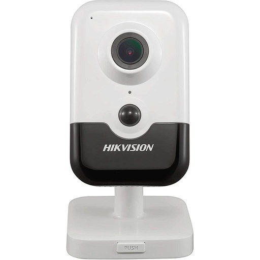 [DS-2CD2443G2-IW(2.8mm)] Cámara compacta CUBE IP WIFI, micrófono Altavoz IR10 PIR 2.8 mm 4MP POE Acusense