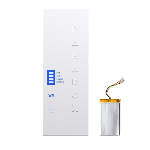 [PCS265V8_battery] Módulo comunicador LTE 4G / 2G Paradox V8 con Batería Incluida