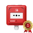 [KE-DM3110R-IP] Pulsador analógico de alarma de incendios rojo con aislador incorporado