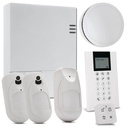 [
KIT_LIGHTSYS_AIR_J] 
Kit de LightSYS Air con módulo 4G + Mando remoto Panda + 2 x Detector eyeWAVE con Cámara + Detector iWAVE Antimascotas +  Sirena Interior + Teclado Panda