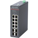 [DS-3T1512HP-SI-8P4F] Switch PoE industrial inteligente administrado de 8 puertos Gigabit 4 puertos SFP