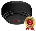 [KE-DP3121B-SNV] Detector óptico térmico dual direccionable inteligente serie Excellence con aislador, sirena y flash VAD, negro