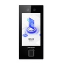 [DS-K1T344MBFWX-E1/Europe BV] Terminal de Control de acceso y presencia autónomo biométrico Facial, huella, tarjeta MF, QR y PIN