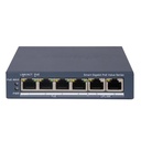 [DS-3E1506P-EI/M] Switch PoE inteligente Gigabit de 4 puertos PoE + 2 RJ45