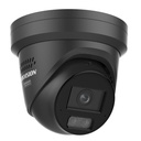 [DS-2CD2347G3-LIS2UY/SL(2.8mm)/BLACK] 4 MP Smart Hybrid Light Turret IP Camera with ColorVu 3.0 Acusense 3.0 Anti-Corrosion Black