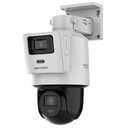 [DS-2SE2C200MWG-E/12(2.8/8mm)] Cámara PT TandemVu IP 2MP + 2 MP PoE Smart Hybrid Light