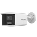 [DS-2CD1T83G2P-LIUF/SL(2mm)] Cámara Bullet IP 8MP Doble lente 2mm Gran Angular 180° Smart Hybrid Light