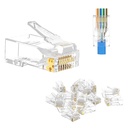 [BSCRJ455SR] Conector Pasante RJ45 Cat 5e single row 