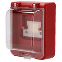 [BOX-2102] Caja de protección de intemperie para pulsadores JBE-2100 y JBE-2101
