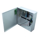 [ZBF-12V-4A-7Ah] Fuente de alimentación 12V - 4A con caja y espacio para batería respaldo 7Ah (no incluida)