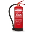 [VU-6-PP] Extintor de Polvo Químico ABC 6Kg con base de plástico 