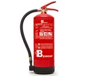 [VU-6-PP] Extintor de Polvo Químico ABC 6Kg con base de plástico 