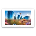 [K70M] Teclado Tactil Vía Radio para Centrales Serie M