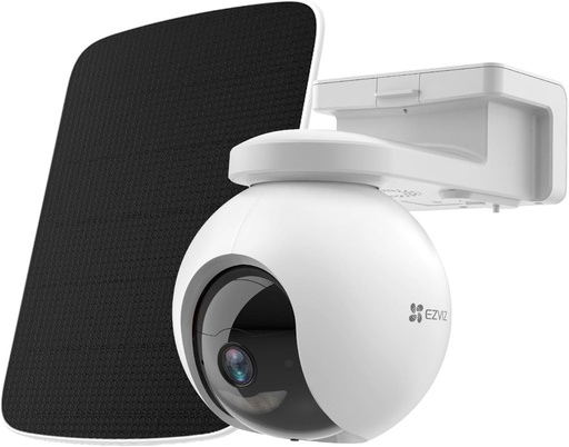 [CS-HB8/SP(4K)] Cámara Smart Home PT Wifi 6 8MP 4mm Batería Rotativa 360º + Panel Solar 