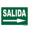 [E-320] Cartel de Señalización Evacuación salida derecha