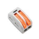 [BYCON11] Conector de Cable 1 Entrada y 1 Salida Calibre del cable 28 ~ 12AWG