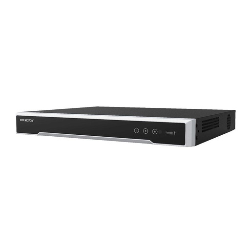 [DS-7608NI-Q2/8P(E)] Grabador NVR IP 8CH 8MP 8PoE 80Mbps 2HDD E/S Audio Motion Detection 2.0