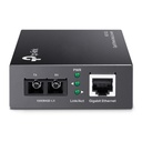 [MC210CS] Convertidor de medios monomodo Gigabit 15km