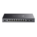 [SG2210P] Switch Omada inteligente 61W 10 puertos Gigabit 8 puertos PoE+ + 2 puertos SFP