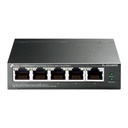 [TL-SG105PE] Switch Gigabit de 5 puertos y PoE+ Easy Smart No gestionable