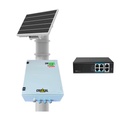 Estación Autónoma Remota Estanca - Para conexión Solar con Bateria LIFEPO4 900W y Panel Solar 450 Wp