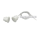 [ISN-CSD70-W] White Compact Contact with Standard Magnet (19 mm), pack of 10