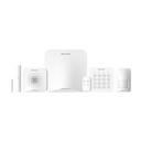 [DS-PA201PS-Kit-32WE] Kit de alarma inalámbrico básico AX HOME Panel, Mando, PIR, Contacto,  Teclado, Sirena