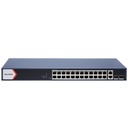 [DS-3E1528P-EI/M] Switch PoE gestionable inteligente Gigabit 4puertos. Montaje en rack