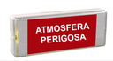 [BS-527-STICKPT] S-52700/STOP GAZ/O Sticker 195x90mm for BS-527 with Logo ATMOSFERA PERIGOSA